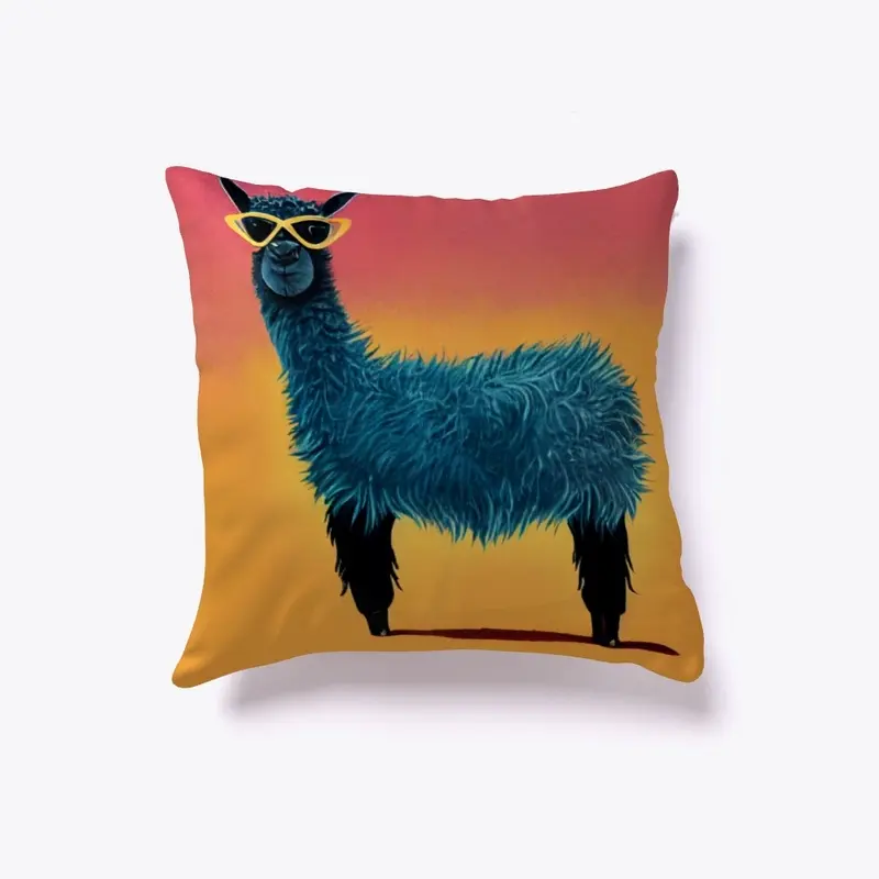 Hip Blue Llama